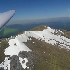 Flugwegposition um 12:58:05: Aufgenommen in der Nähe von Gemeinde Reichenau an der Rax, Österreich in 2088 Meter